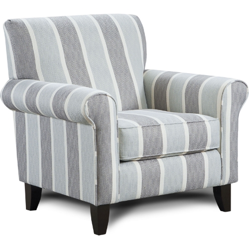 Accent Chair in Life's A Beach Mist Fabric